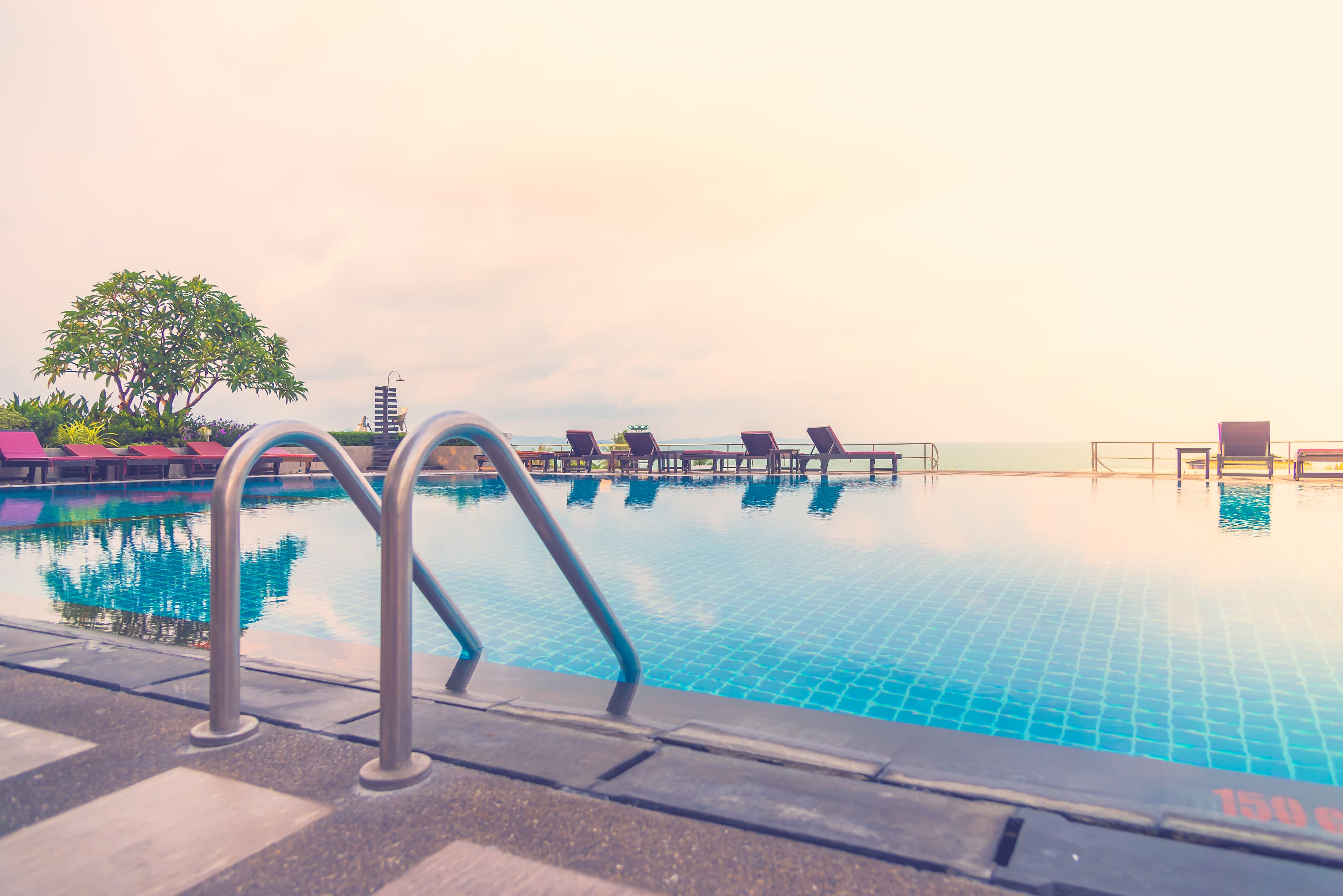 Swimming Pool with Slide - World class facility at Brookvally Resort