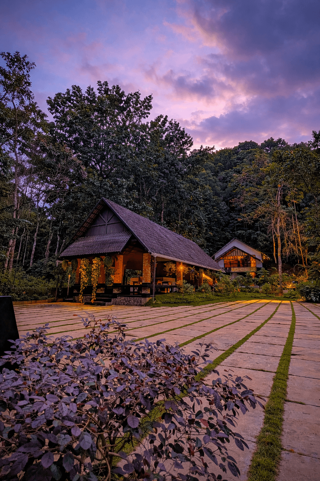 Breathtaking landscape view of Brookvally Resort in Wayanad
