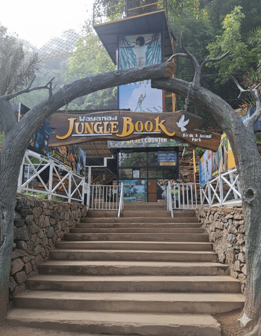 Wayanad Jungle Book adventure park entrance